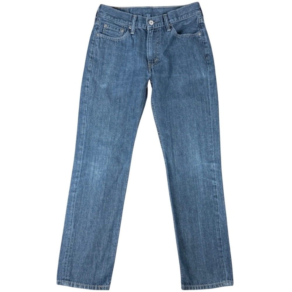 Levi's 514 Mens W30 L32 Straight Fit Medium Wash Blue Denim Jeans Casual Utility